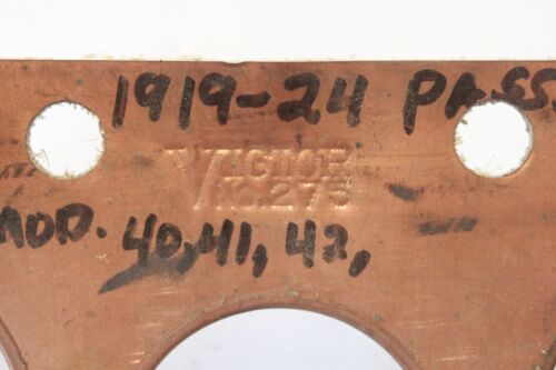 NOS 1919-27 Cleveland 40 41 42 6 Cylinder Engine Copper Head Gasket Victor 275 - Picture 3 of 4