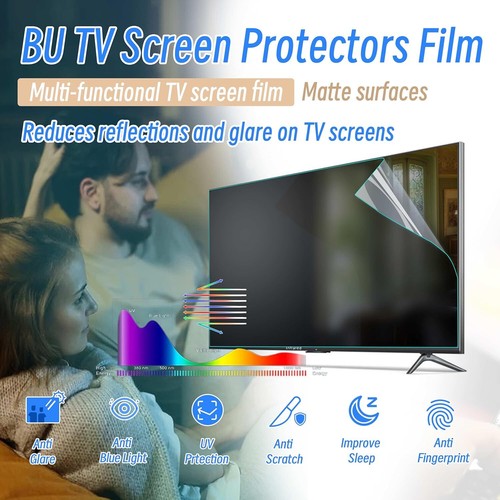 65 Inch Anti-Glare TV Film - Anti- Blue Light Screen Protector, Filter Blocking - Picture 2 of 7