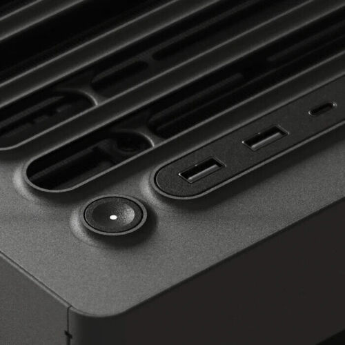 HAVN HS420-06 Central GPU Airflow 4-Storage-Bay Mid Tower Computer PC Case Black - Picture 9 of 14