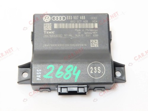 8X0907468 CENTRALINA GESTIONE SERVIZI GATEWAY BEM AUDI A1 [ 8X0 ] SPORTBACK - Foto 9 di 24
