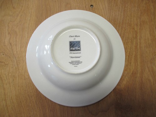 PTS 222 Quinto piatto NARCISO 10 3/4" 1 EA 11 disponibile - Foto 6 di 6