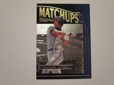 1996 Upper Deck SP Marquee Matchups Chipper Jones Card #MM18