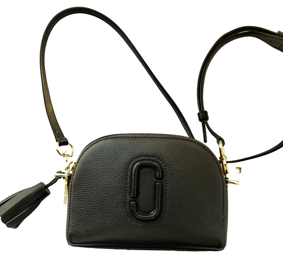 Marc Jacobs Shutter Dual Compartment Crossbody Black Leather Marc Jacobs Shutter Dual Compartment Crossbody Black Leather