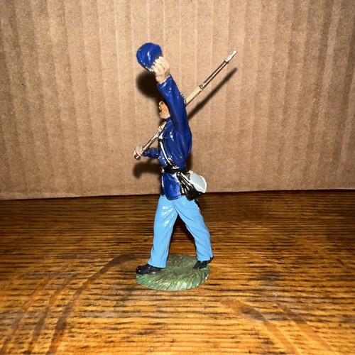 VINTAGE THE FRANKLIN MINT 22ND U.S INFANTRY FINE PEWTER 54MM - Picture 3 of 6