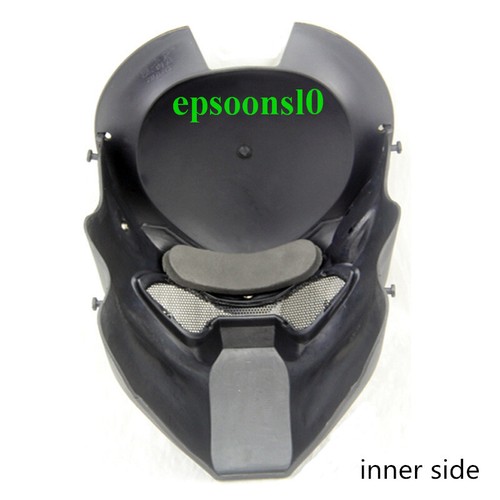 US SHIP! Halloween Cosplay Alien vs Predator Mask Light up Full Mask Party Prop - Picture 6 of 12