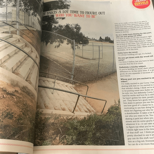 Pre Owned Thrasher Magazine October 2018 Issue #459 Dakota Element Glick Skate - Imagen 4 de 7