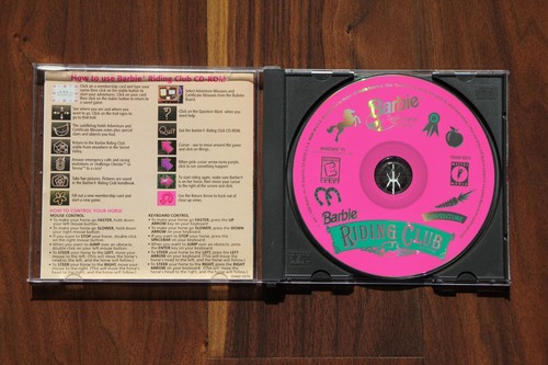 Barbie Software For Girls Adventure Riding Club CD-ROM - 1998 - Windows 95 - VG - Picture 4 of 5
