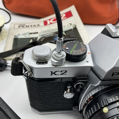 Pentax K2 35mm SLR Film Camera With SMC Pentax-M 50mm f/1.4 Lens - Picture 5 of 24