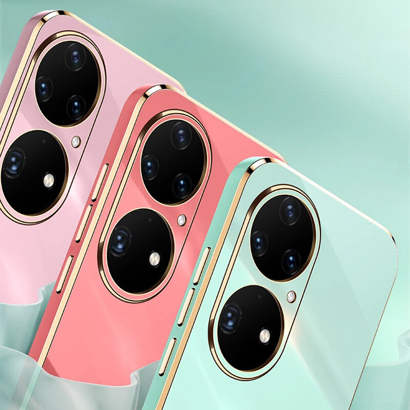 For Huawei P50 P40 Lite P30 Pro P20 Lite Slim Shockproof Plating Soft Case Cover - Image 4 of 4