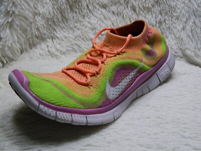 nike free flyknit 5.0 rainbow womens silver