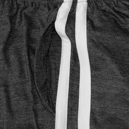 Adults Nightwear Side Stripes Loungewear Bottom Drawstring Pajama Mens PJ Shorts - 第 16/16 張圖片