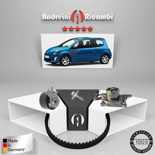 KIT DISTRIBUZIONE + POMPA ACQUA RENAULT TWINGO II 1.5 DCI 63KW 86CV 2012 -> - Foto 2 di 2