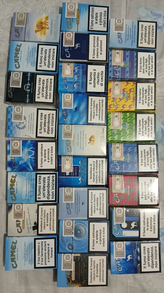 pacchetti camel da collezione sigillati - Immagine 2 di 2