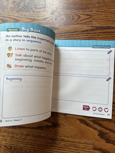NEW Wonders Grade K Reading Writing Companion Unit 6, Paperback by Mcgraw Hill - Picture 6 of 8