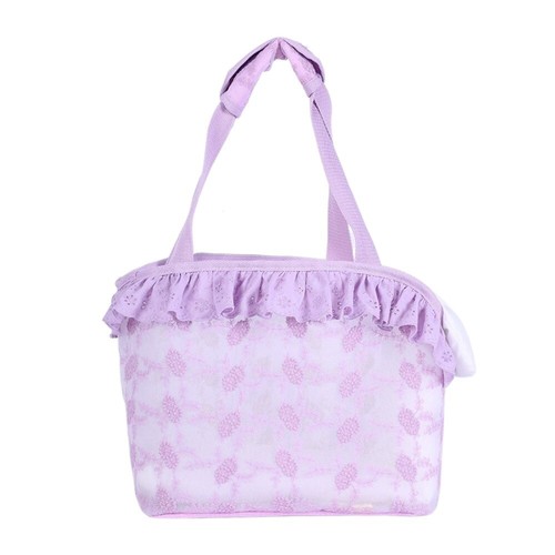 Lace Mesh Pet Cat Carrier Bag Multi-function Cat Handbag Chihuahua - Picture 14 of 15