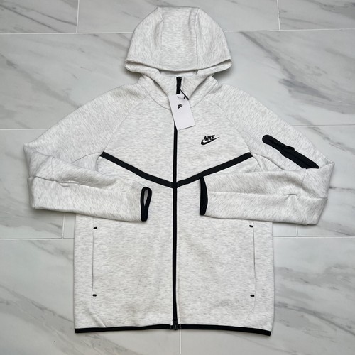 Nike Tech Fleece Windrunner 'Birch Heather' Hoodie HV0949-051 Multi-Size - Picture 1 of 7
