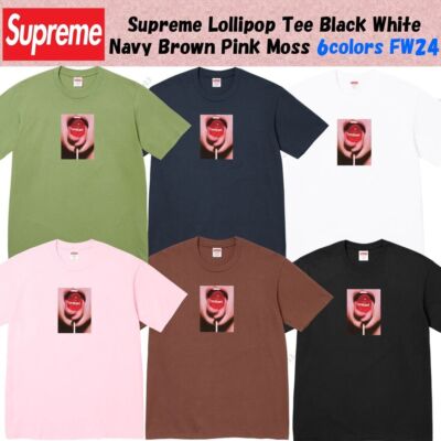 トップス supreme Lollipop Tee 24aw Supreme SUPREME シュプリーム 24AW Lollipop Tee ロリポップ