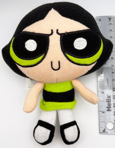 Peluche Buttercup Cartoon Network 1999 Trendmasters 7" de colección Powerpuff Girls - Imagen 5 de 5