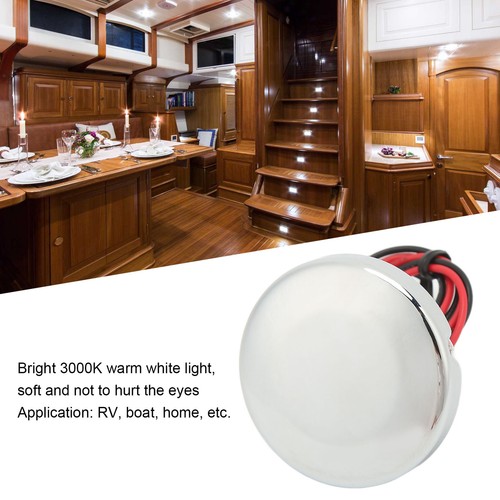 ✈39mm DC 12V LED Aisle Hall Light 100LM Warm White Light 3000K IP67 Rust Proof - Picture 4 of 12