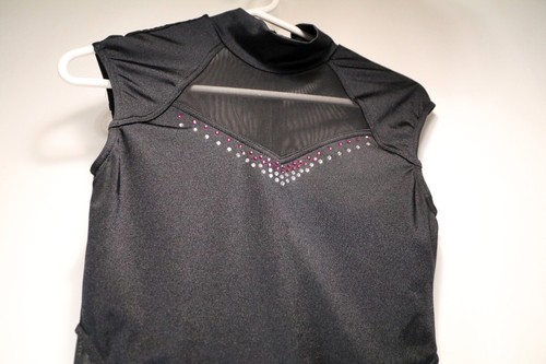 Weissman Sequins Unitard Dance Dress w/ Fringe Size MA med adult - Picture 5 of 9