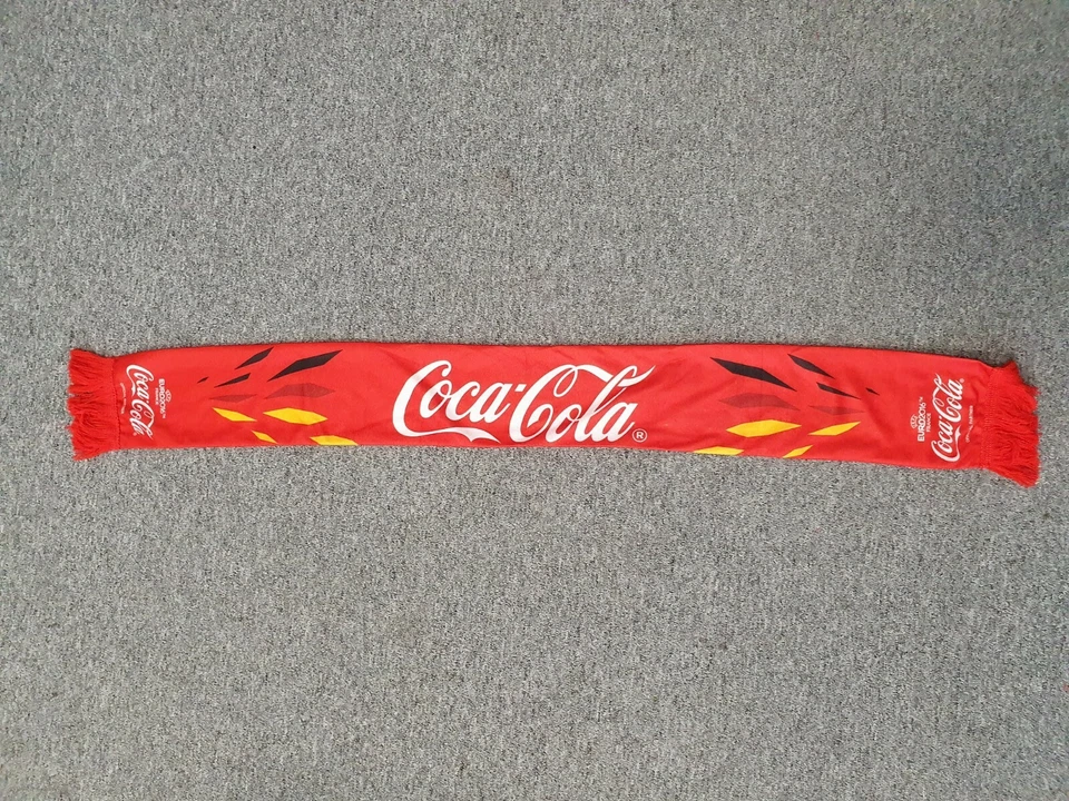 Schal Coca Cola Weltmeisterschaft WM DFB Fußball Bundesliga Football Scarf DDR - Bild 3 von 3