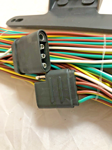 Arnés de alambre ligero estilo Y de remolque 22' pies de largo, 1 luz marcadora lateral ámbar + más - Imagen 2 de 5