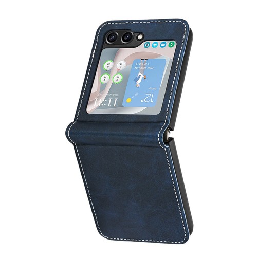 Slim Leather Matte Case for Samsung Galaxy Z Flip 7 6 5 4 Shockproof Phone Cover - 第 6/20 張圖片