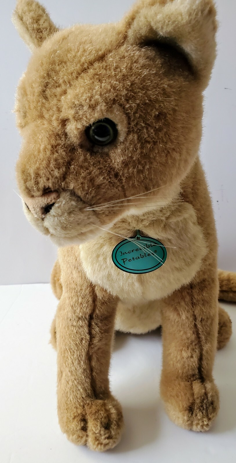 Incredible Petables Large Lion Plush Stuffed Animal Wild Cat Cuddle