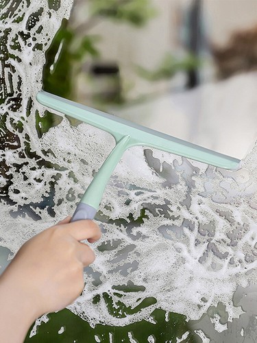 Home Glass Scraper Window Squeegee Shower Mirror Wiper Household Cleaning Tools - Picture 3 of 12