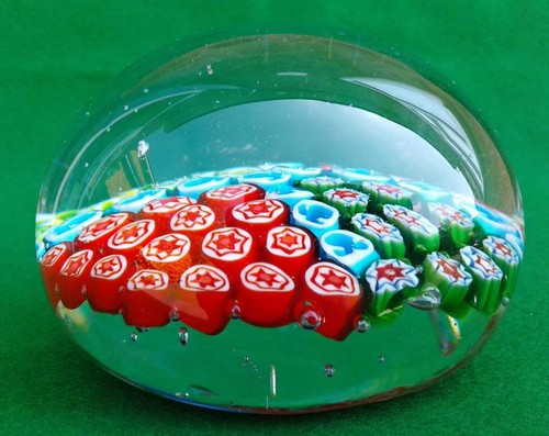 SELECTION OF ASSORTED GLASS PAPERWEIGHTS. (Ref CB80) - Picture 62 of 351