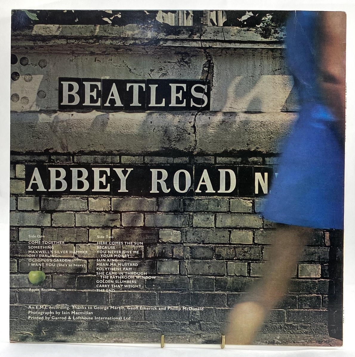 UK盤/BEATLES ABBEY ROAD UK BEATLES ABBEY ROAD 1985 LP EXC Vinyl Record ULTRA SONIC