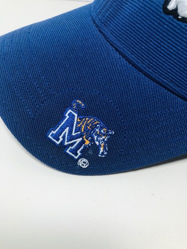 University of Memphis TIGERS NCAA Baseball Hat Blue Cap NWT - Picture 3 of 9