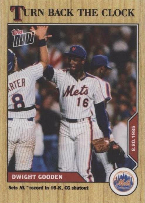 2020 Topps Now Turn Back the Clock - Dwight Gooden #143 - 1 of 1