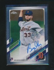 BRYAN GARCIA 2021 TOPPS CHROME RC AUTO