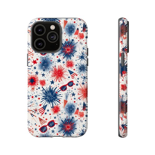 Phone Ink - Tough Case for iPhone Galaxy Pixel - July 4 USA Pattern - 第 26/191 張圖片