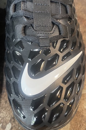 Nike Men’s Force Savage Pro 2 D Lineman Black White Football Cleats Size 16 - Picture 11 of 22