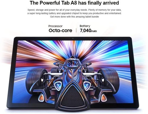 Samsung Galaxy Tab A8 10.5" Inch 32GB Wifi International Tablet + 64GB SD Bundle - Picture 28 of 32