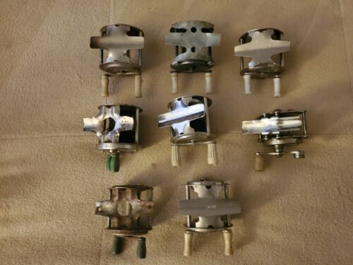 Vintage Mini konventionelle Gießrollen gut zum Eisangeln Markenlos x 8 - Bild 6 von 6