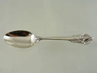 GRANDE BAROQUE 1941 OVAL SOUP or PLACE or DESSERT  SPOON BY WALLACE STERLING 7"