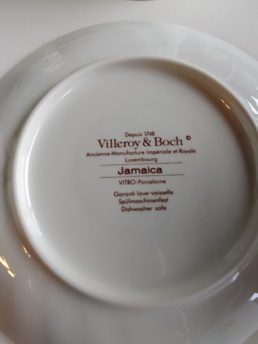 Villeroy & Boch Jamaica Kaffeetasse Tasse mit Unterteller /Untertasse - Bild 4 von 7