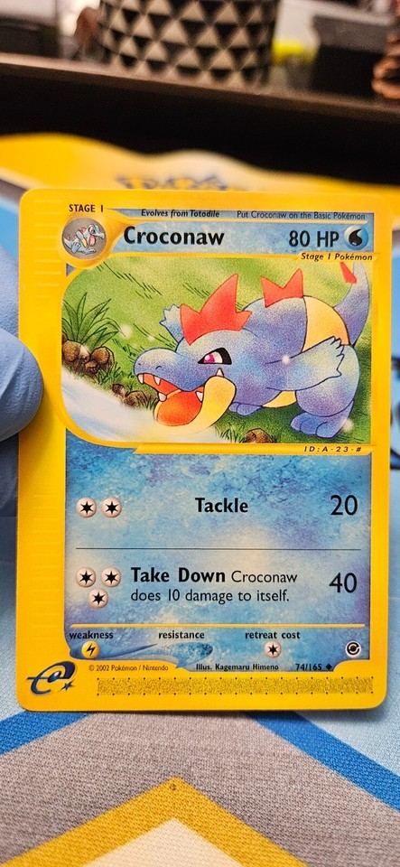 WOTC Pokémon LP/NM Expedition E-Reader Base Pick your card/complete ...
