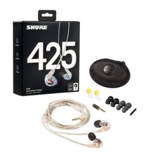 NEW - Shure SE425 Sound Isolating Earphones - CLEAR