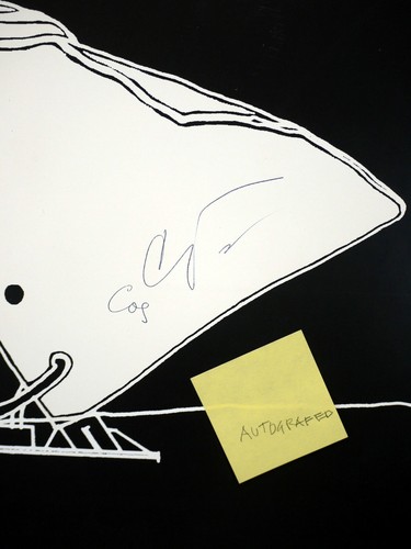 Claes Oldenburg signed TORN NOTEBOOK autograph POSTER Sculptor NEBRASKA Pop ART - Picture 4 of 13