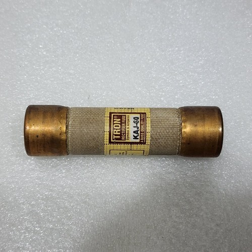 TRON BUSSMAN KAJ-60  RECTIFIER FUSE 60A/600V LOT OF 10 UNIT - Picture 2 of 5
