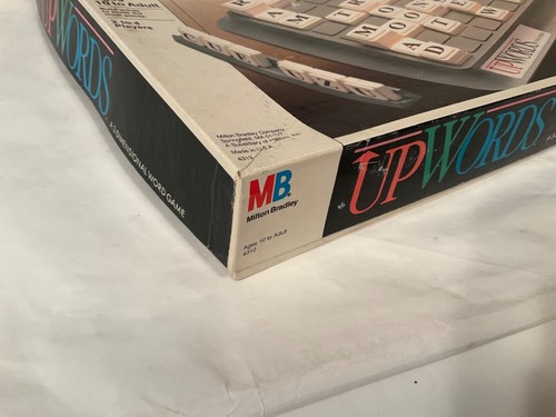 Complete ! 1988 Upwords Board Game Maker Scrabble Words Spelling Learning Letter - Picture 9 of 12
