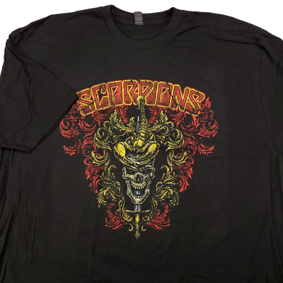 The Scorpions 2017 Crazy World Tour T Shirt Size 3XL XXXL New