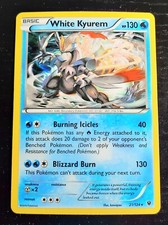 White Kyurem 21/124 -XY Fates Collide- Holo Pokemon Card-*NM*~FREE SHIPPING!!