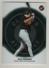 2002 Topps Pristine #181 Dan Johnson Oakland Athletics RC BV$3