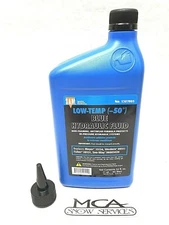 HYDRAULIC FLUID 1 QT SNOW PLOW -50 MEYER 15134 FISHER 28531 WESTERN 49311 OIL
