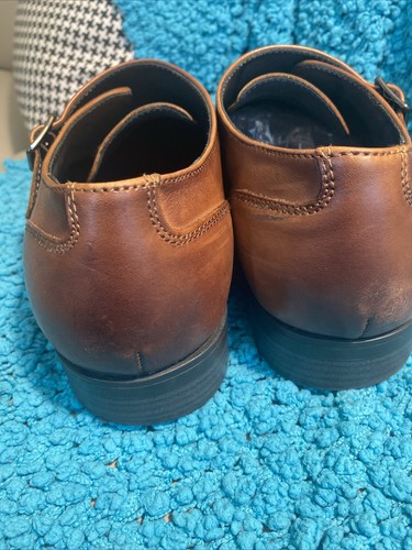 Men’s Nordstrom Ortholite Leather Double Monk Strap Dress Shoe US Size 10.5 M - Picture 11 of 15
